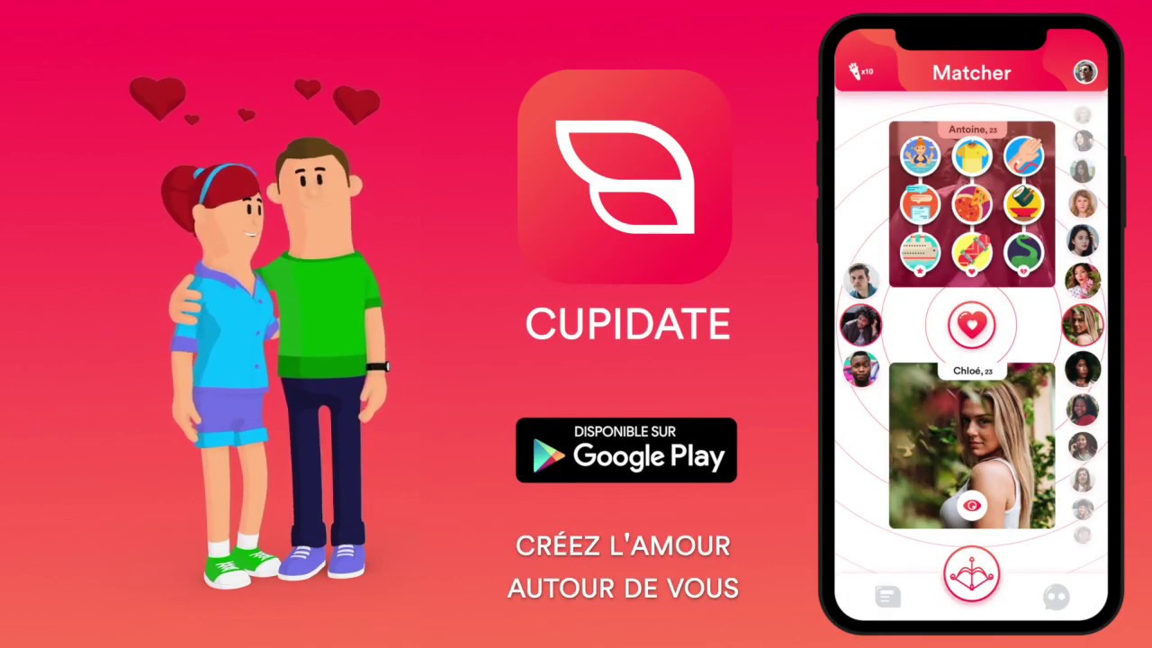 Cupidate, la rencontre révolutionnée - YouTube