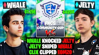 When Fortnite PROS Fight Eachother in COMP #6 | EPIKWHALE vs JELTY!