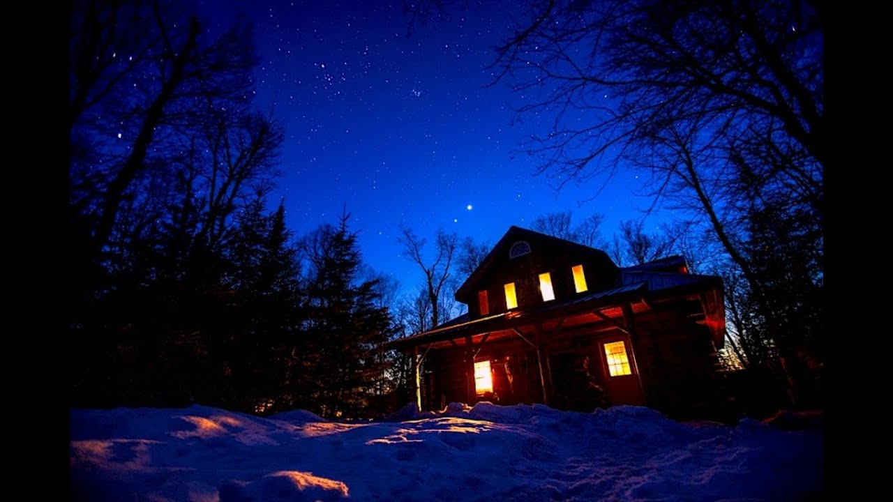 Algonquin Log Cabin Winter Experience