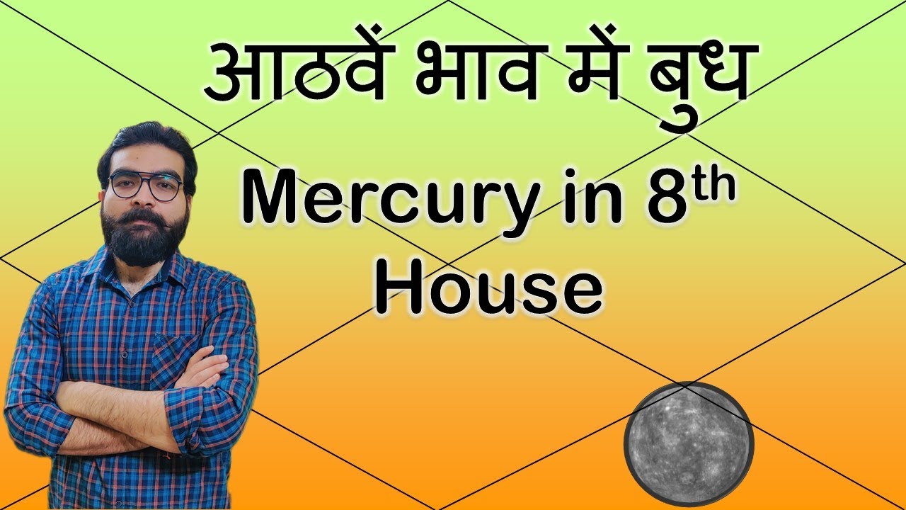 कुंडली के आठवें भाव में बुध | Mercury in 8th House of Horoscope | Vedic Astrology