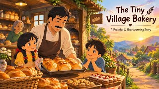 🥐 The Tiny Village Bakery | A Peaceful & Heartwarming Story 🌅 | Ghibli-Inspired Animation Update