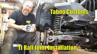 Jeep TJ - Ball Joint Removal and Installation