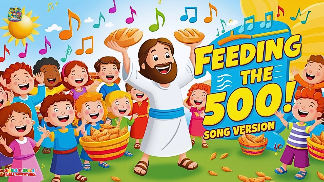 Sing Along: Jesus Feeds the 5,000 – Miracle Song for Kids! - YouTube