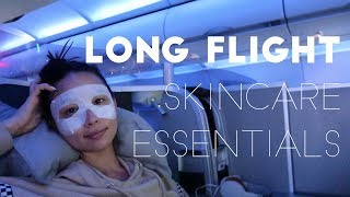 My In-Flight Skincare Routine - Airplane Skincare | Aja Dang
