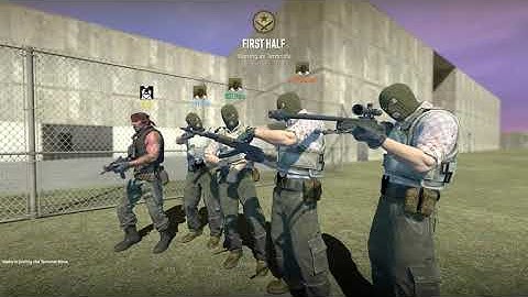 Wandering around my first map for CS2. WIP. Part 1.