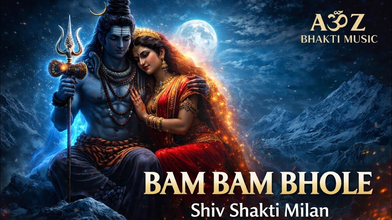 Bam Bam Bhole 🔱 | Shiv Shakti Milan | Mahadev Bhajan | A to Z Bhakti Music