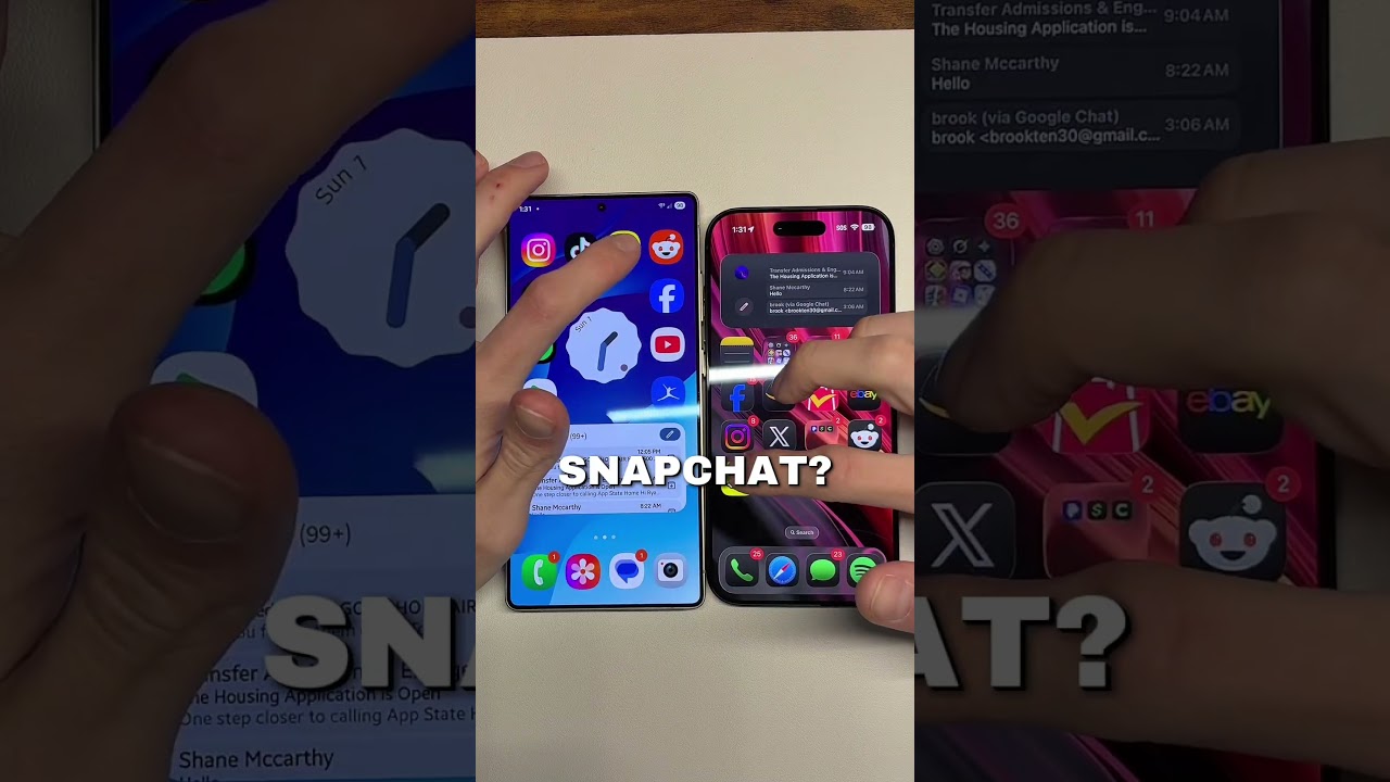 S25 VS IPHONE AIR😬😬 