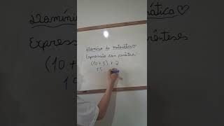 Aprenda Expressão com Parênteses #matemáticabásica