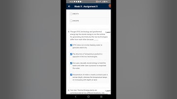 Non - Conventional Energy Resources | Week 9  Quiz | Assignment 9 Solution | NPTEL | SWAYAM 2023