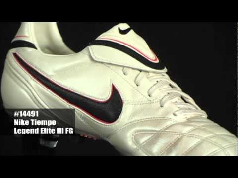 Nike Tiempo Legend III FG - Opal/Black/Team Orange Firm Ground Soccer Shoes  - YouTube