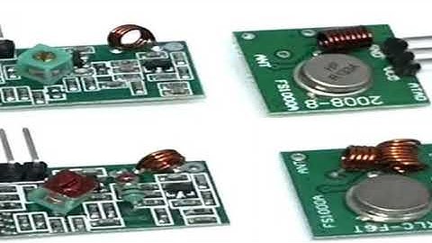 433Mhz RF Wireless Transmitter Module and Receiver Kit 5V DC 433MHZ/315MHZ Wireless For Arduino Rasp