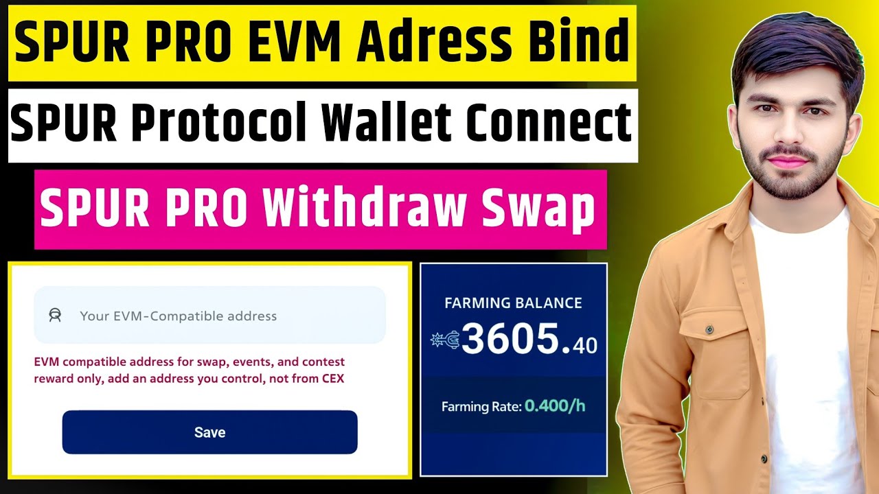 SPUR PRO EVM Address Bind 🔗 | SPUR Protocol Wallet Connect & SPUR ...