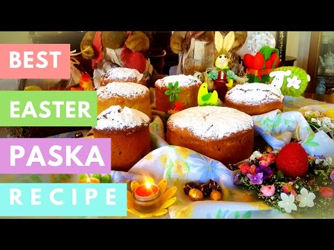 Easter Paska | Пасхальный Кулич или Самая Вкусная ПАСКА | პასკა