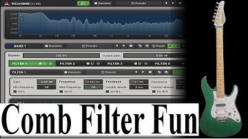 Comb Filter Fun with Drums using MCombMB