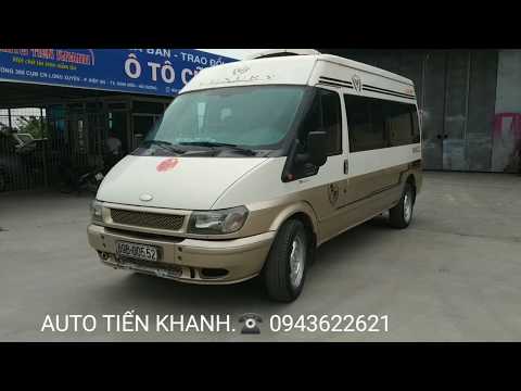 🎇Xe 16 chỗ Ford Transit 2004 giá 80tr.☎️ Ae có nhu cầu alo 0943622621