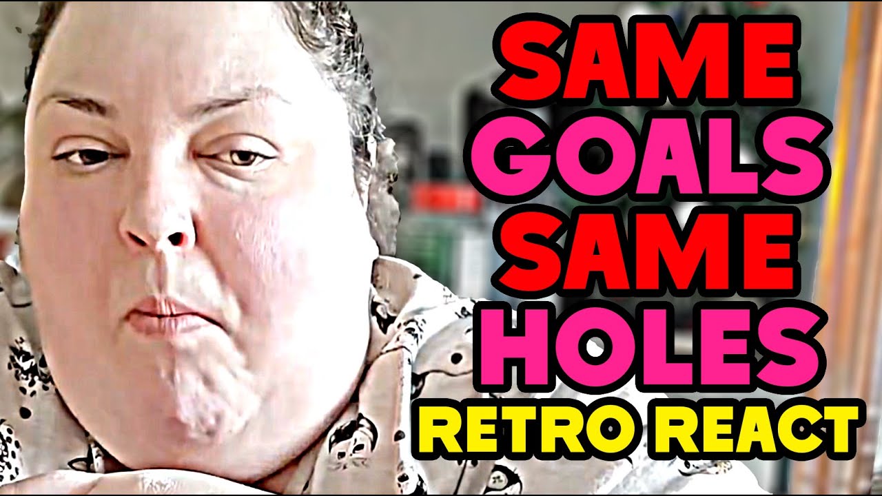 foodie beauty's 4 YEAR CYCLE - SAME FOOD DIFFERENT DAY - retro react