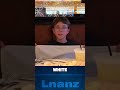 This boy shows his tricks to his mother