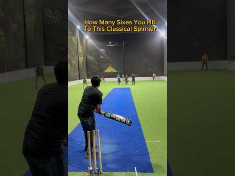Cricket classical spinner bowls great bowling no one can hot six ti him #shorts #cricket