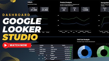 Google Data Studio [Looker Studio] Dashboard Tutorial - Data Analysis & Visualization Tutorial