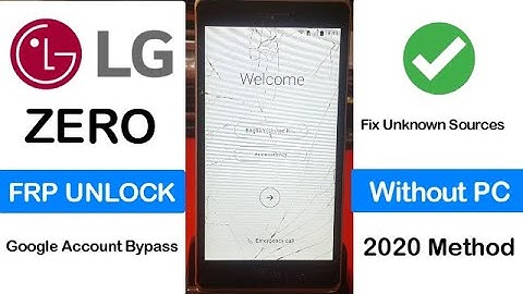 LG FRP BYPASS 2022 || Without PC || Fix Unknown Sources || Remove Google Account