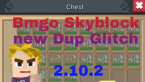 Bmgo Skyblock Dup Glitch 100% legit working on 2.10.2