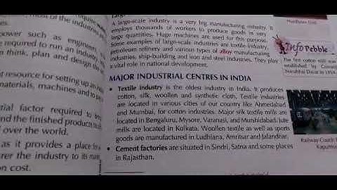 Dalauda Public School Class 4th SEMESTER 2 Chapter 1st INDIAN INDUSTRIES LECTURE 2