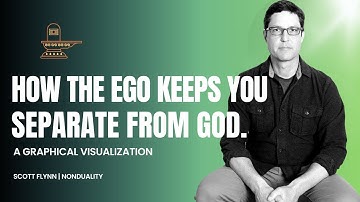 How The Ego Keeps You Separate From God (Graphical Visualization) | Scott Flynn (Nonduality)