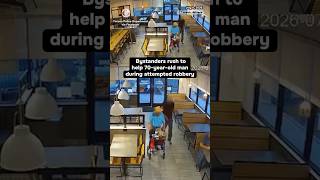 Good Samaritans SAVE 70-Year-Old During Violent Robbery Attempt 💪 #Heroes #Crime #News