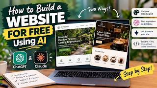 Full How to Build a Website for FREE with AI (ChatGPT & Claude FREE TIER Tutorial) | 2026 News