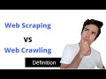 Web Scraping vs Web Crawling: Définitions et Différences