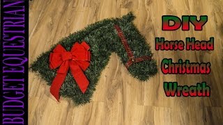 How To Make A Horse Head Christmas Wreath