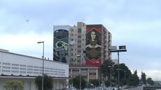 Street Artists Spruce Up Spanish Port