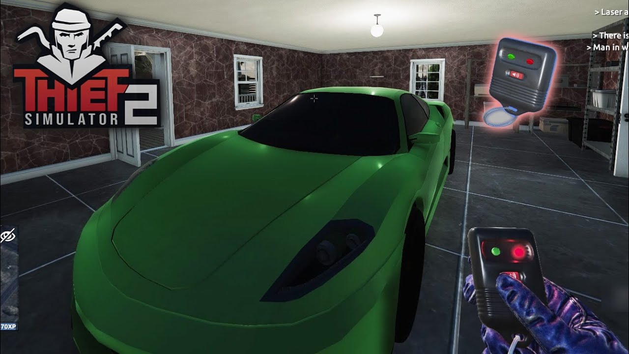 How to Hijack Sports Car - THIEF SIMULATOR 2 | 114 ward's villa