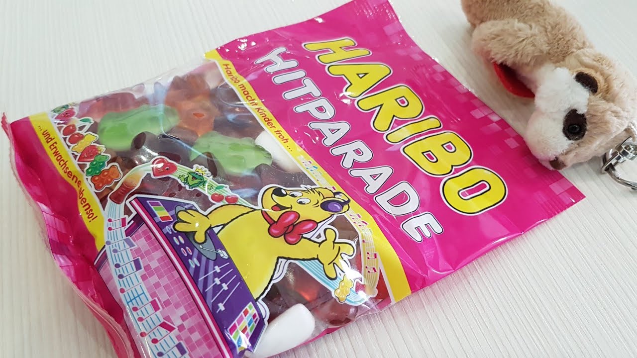 Haribo Hitparade Unboxing - YouTube