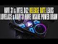 Navi 31 & Intel DG2 Release Date LEAKS | Navi 31 & RTX Lovelace Have INSANE Power Draw