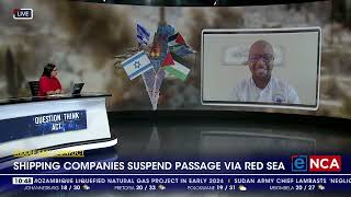 Middle East conflict | Shipping companies suspend passage via Red Sea