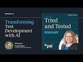 Transforming Test Development with AI joined by guest Dr. Yermie Cohen