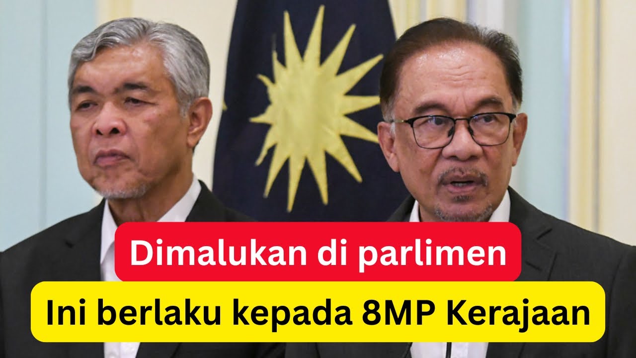 Dimalukan di parlimen, 8MP KERAJAAN DIAMBIL TINDAKAN DISIPLIN?