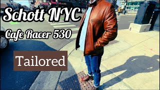 Japanese Dude Tailors Schott NYC Leather Jacket