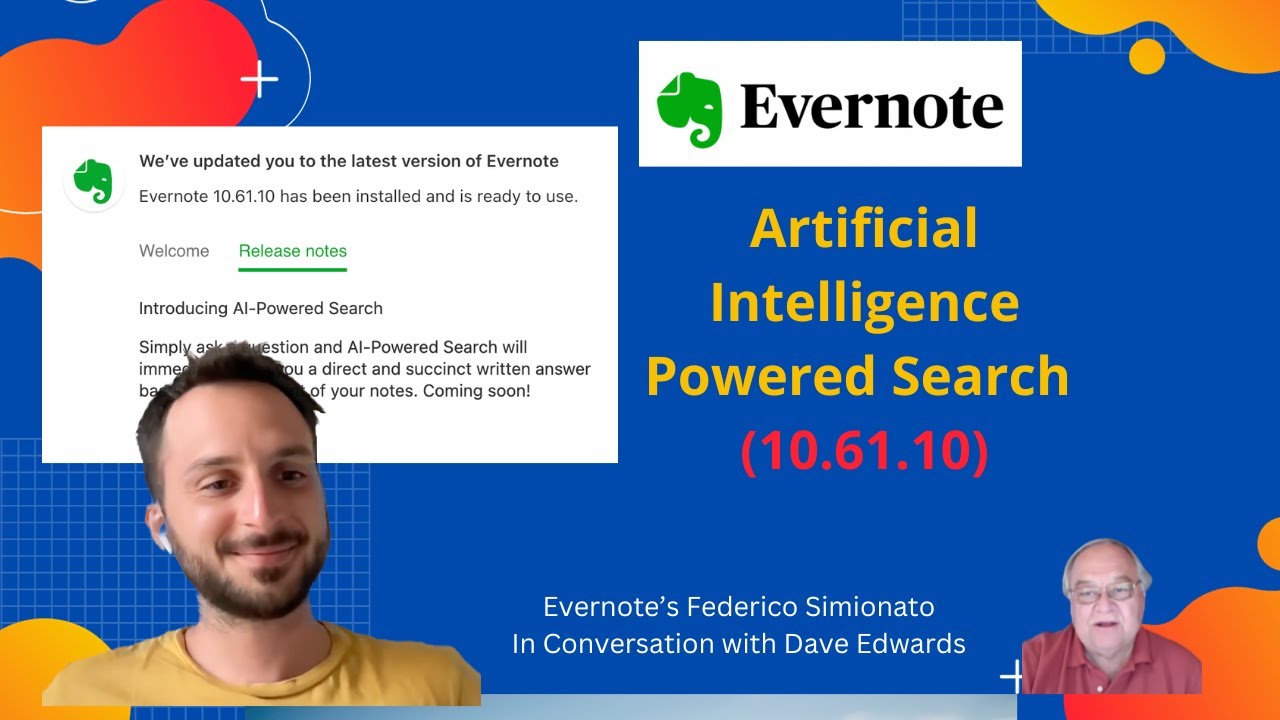 Evernote Launches Artificial Intelligence Powered Search (v. 10.61.10)