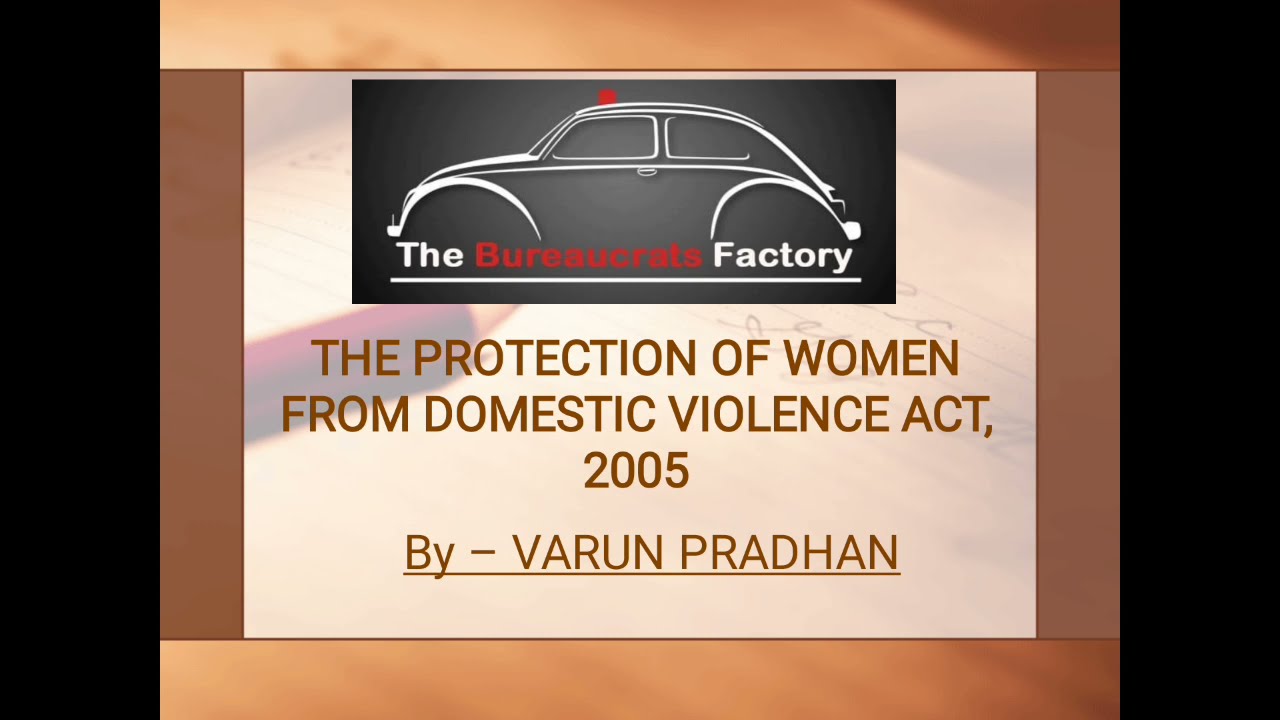 The Protection of Woman from Domestic Violence Act, 2005 | Part 1 | MP ADPO | Rajsthan Judiciary