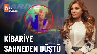 Sahneden Düşen Kibariye Hastaneye Kaldırıldı - Atv Haber 10 Mayıs 2023