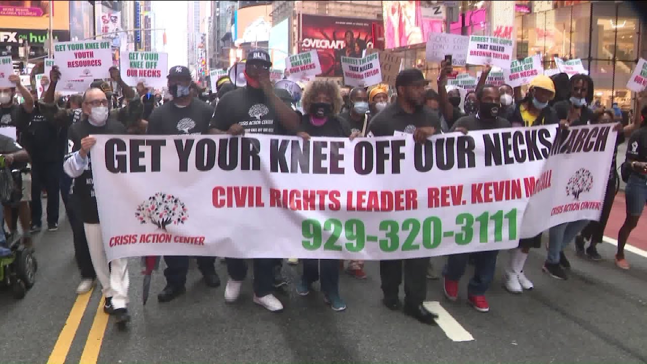 NYC protest against police brutality - YouTube