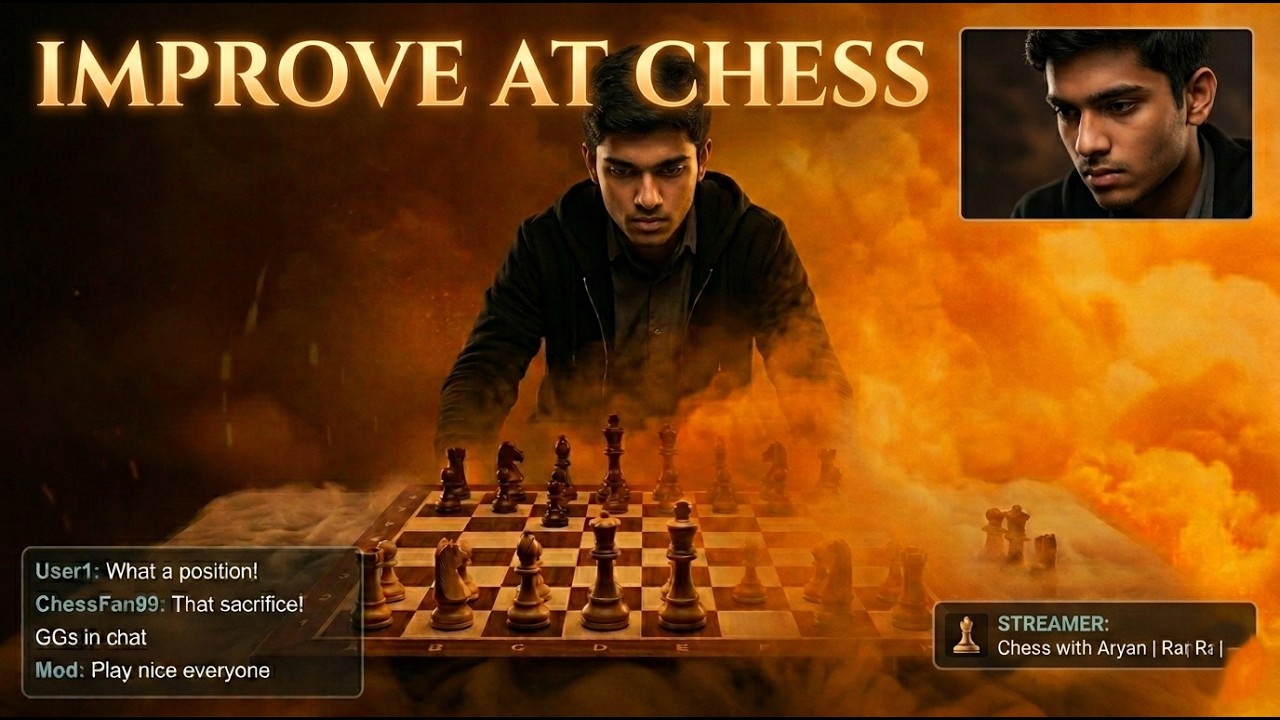 🔥 LIVE Chess | Hindi Commentary | Improve at Chess #ChessLive #Lichess #smartavani