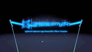 Light Bulb Explosion Logo Reveal