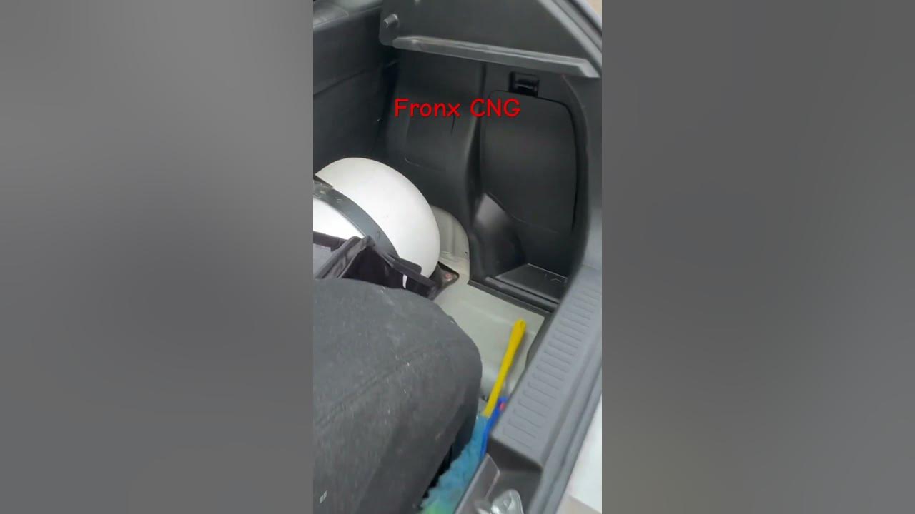 Fronx CNG Boot Space - YouTube