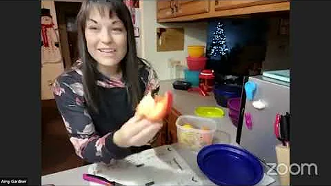 Cooking with Tupperware Chef Amy Gardner