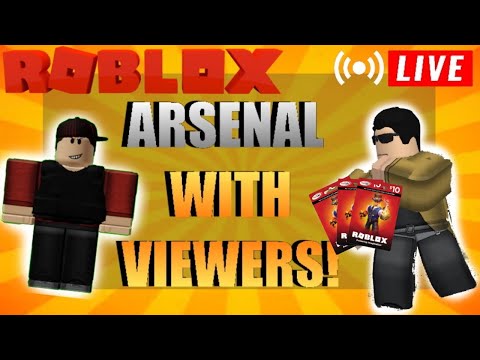 15 Robux Card Playing Roblox Arsenal With Viewers Roblox Arsenal Live Stream Now Come Join Vip Youtube - card vip roblox