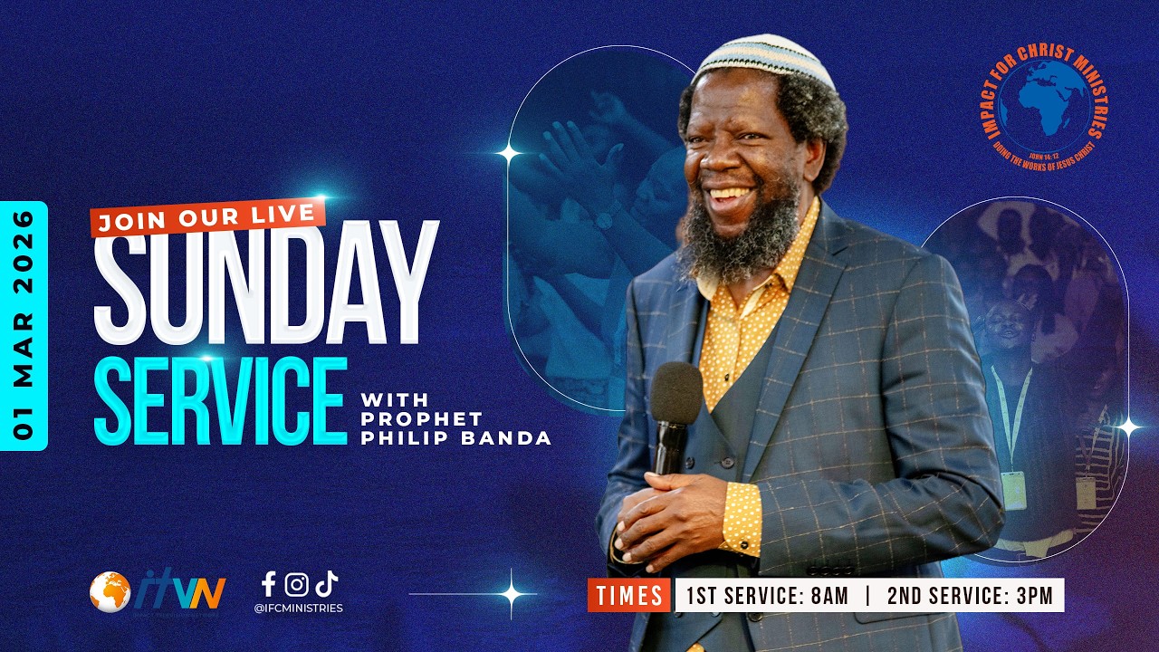 Live Sunday Service -01 March 2026 | Prophet Philip Banda