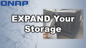 Een schijf toevoegen en uw volume uitbreiden op een QNAP NAS-server